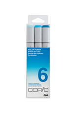 COPIC COPIC Sketch Markers, Fusion #6 Set of 3 COPIC COPIC Sketch Markers, Fusion #6 Set of 3