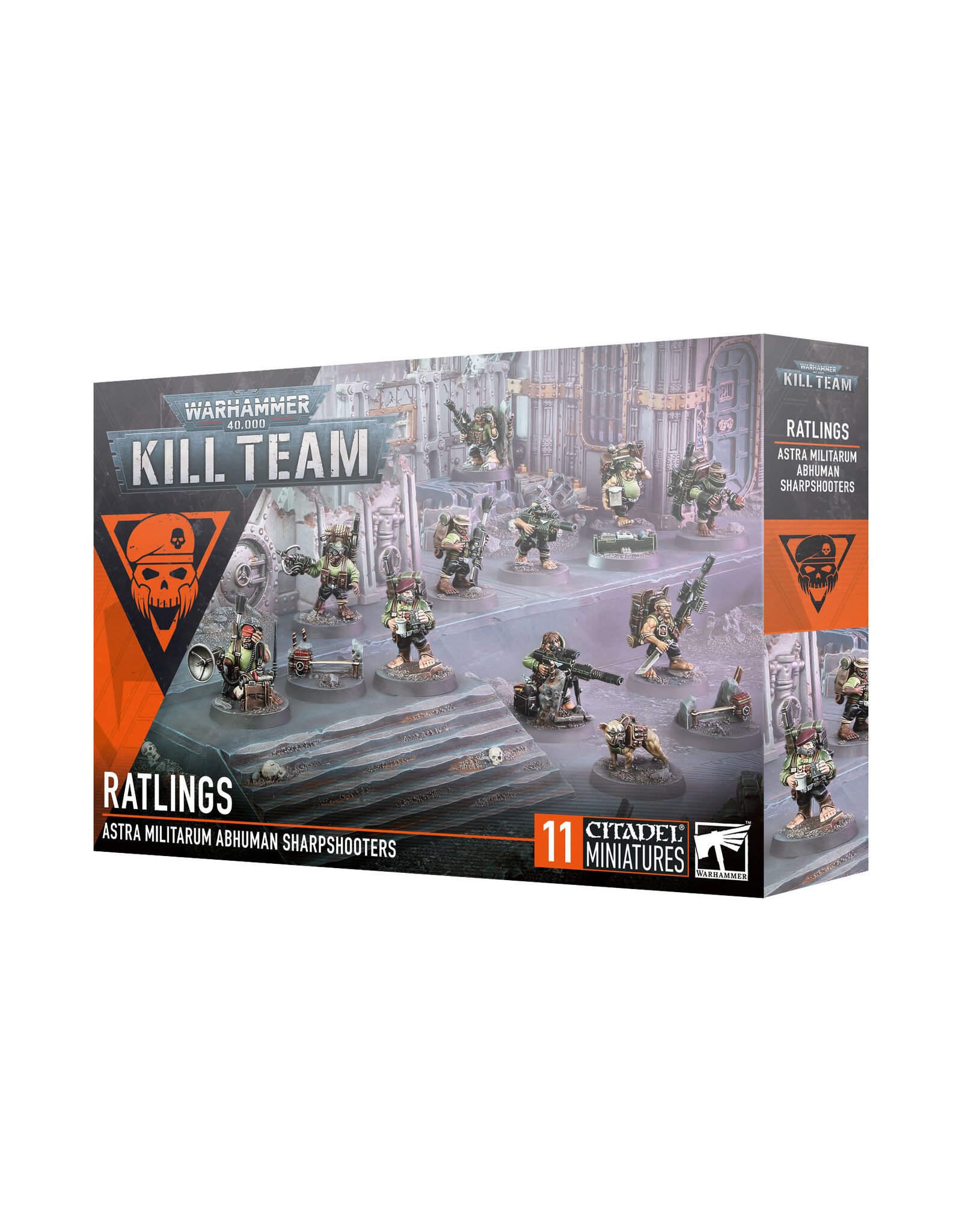 Games Workshop Kill Team Ratlings  Astra Militarum Abhuman Sharpshooters