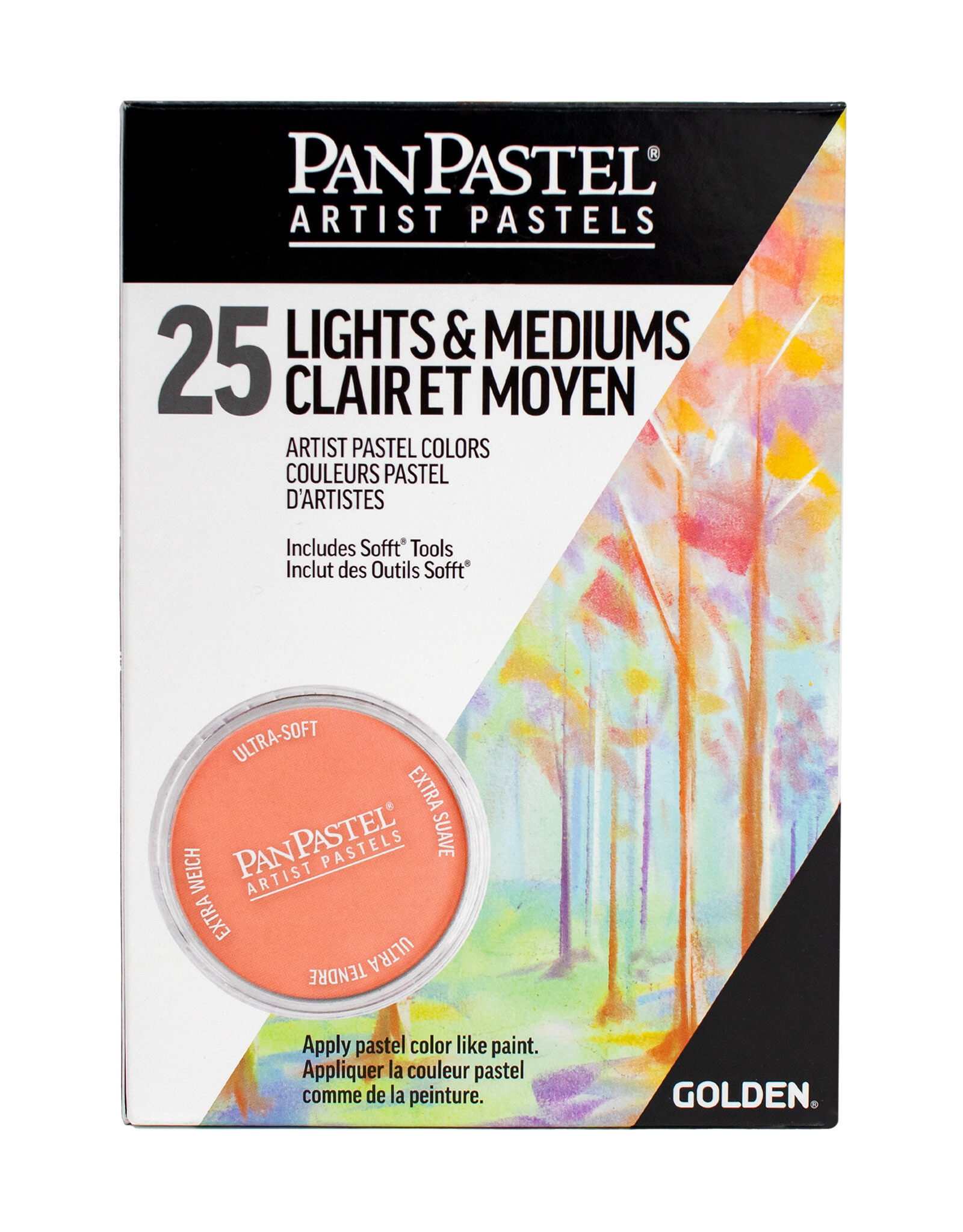 Panpastel PanPastel Colours Lights and Mediums 25 Box Set