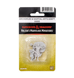 WIZKIDS D&D Nolzur's Marvelous  Miniatures   Archdruid & Martial Arts Adept
