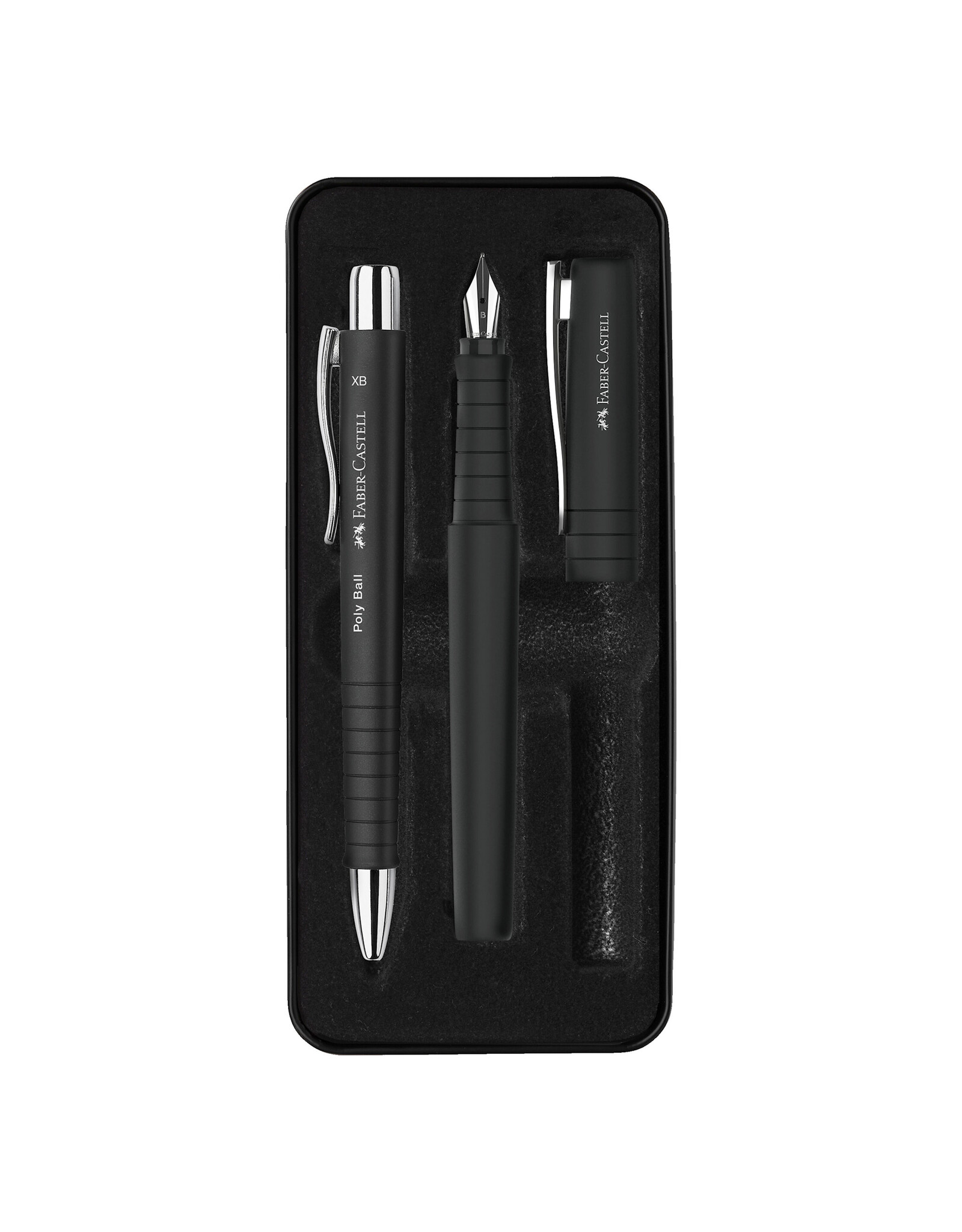 FABER-CASTELL Faber-Castell Poly Ball Gift Tin Black