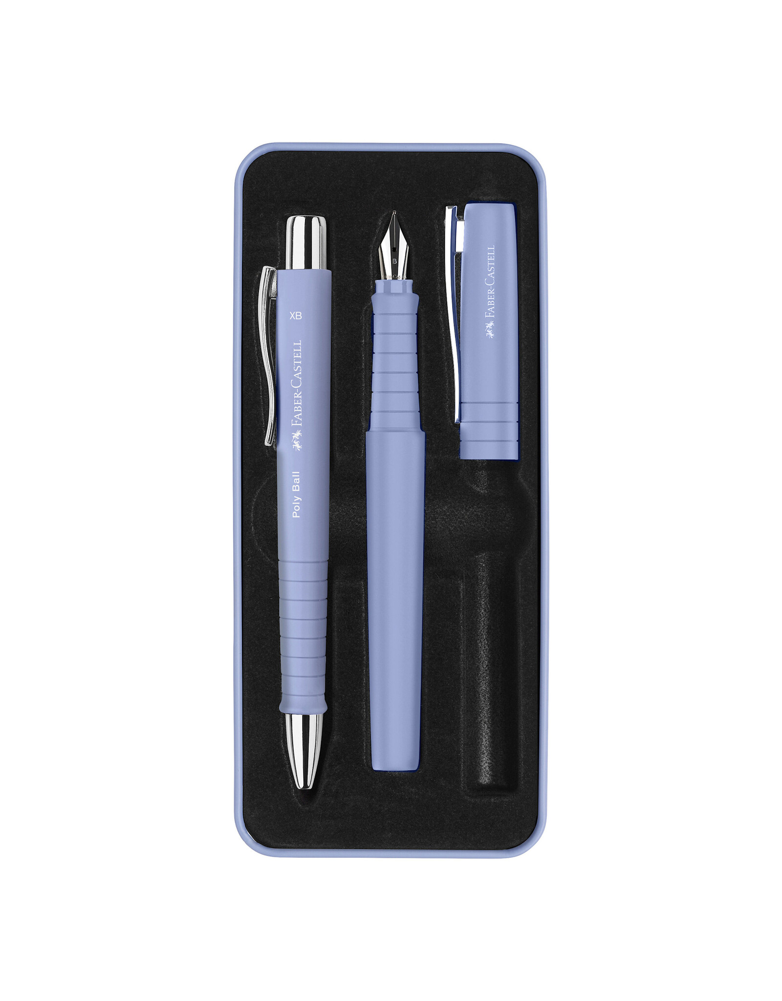 FABER-CASTELL Faber-Castell Poly Ball Gift Tin Pale Iris