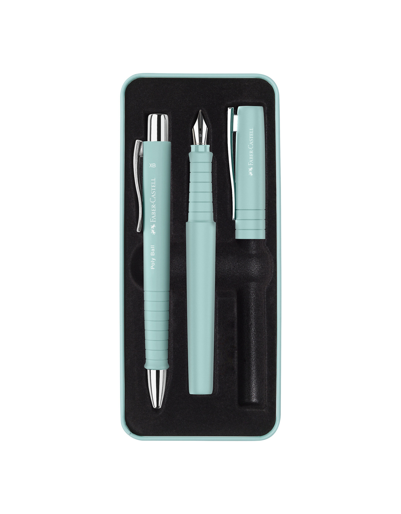 FABER-CASTELL Faber-Castell Poly Ball Gift Tin Carabic Blue