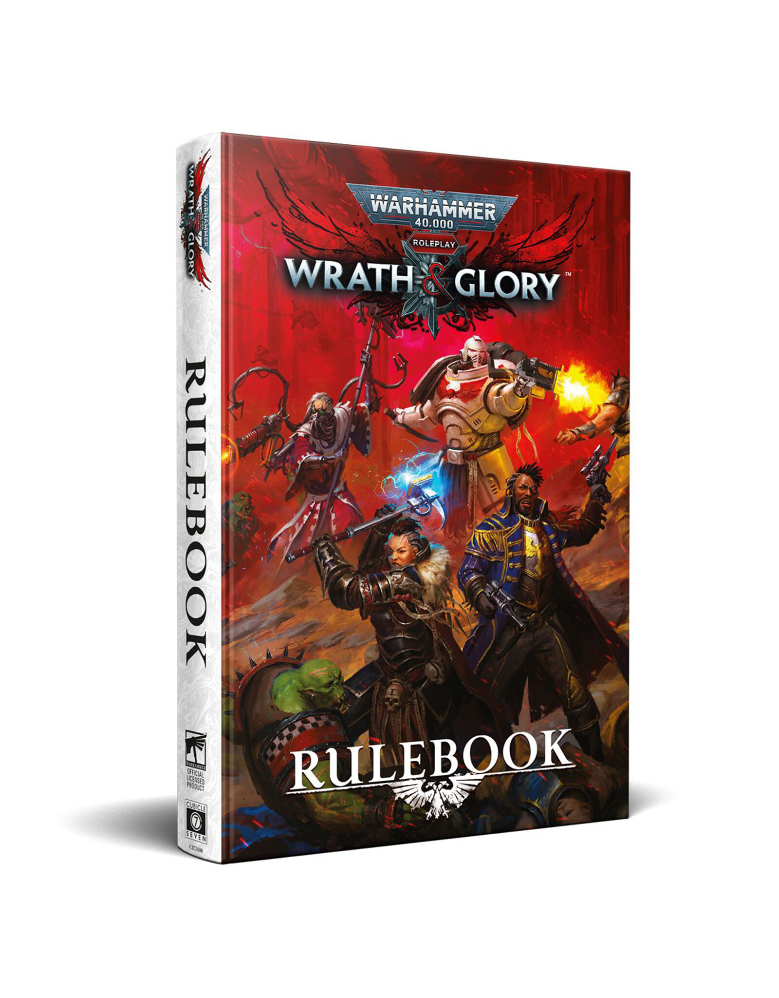 Cubicle 7 Entertainment Ltd. Warhammer 40,000 Roleplay Wrath & Glory Role Playing Game Corebook