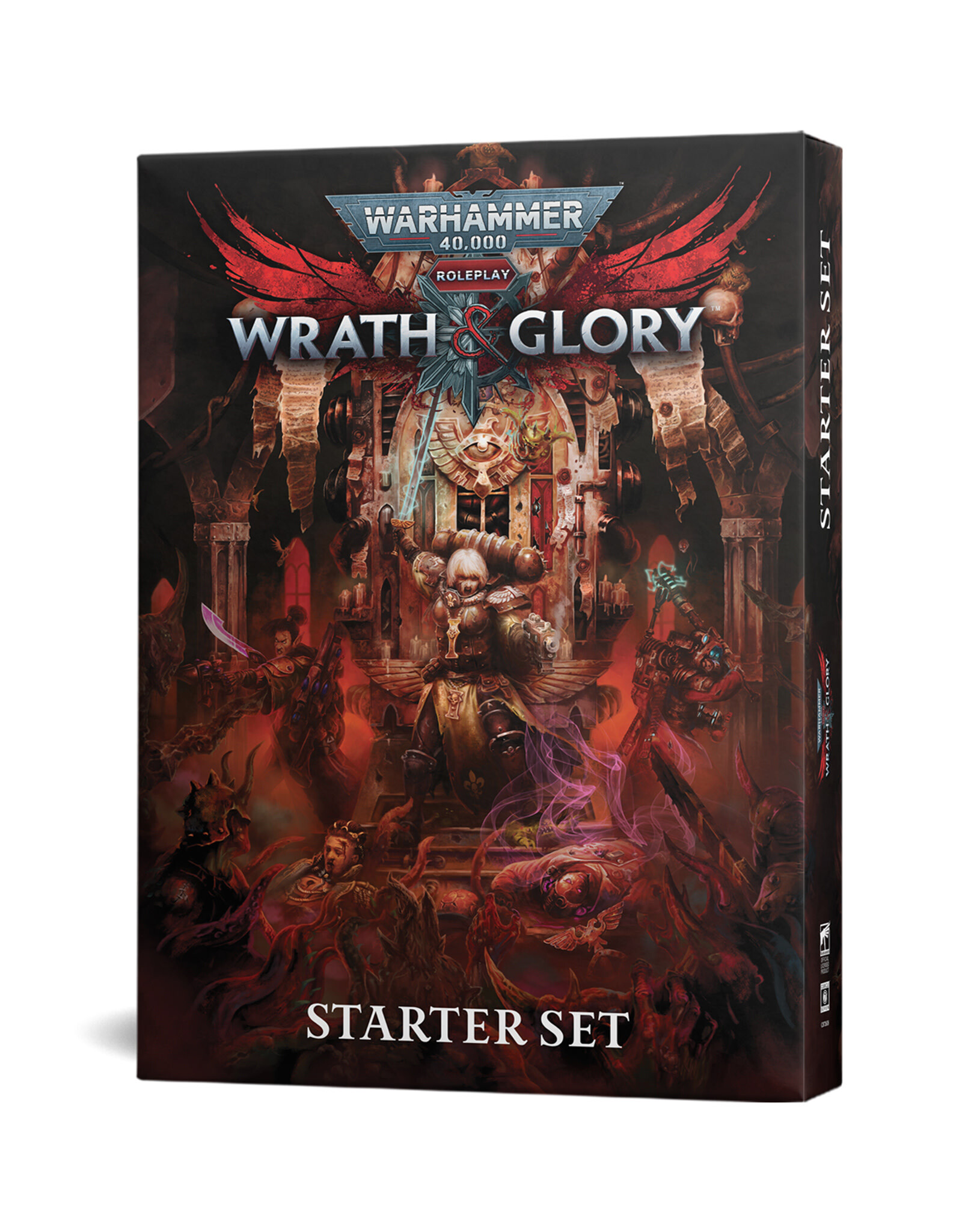 Cubicle 7 Entertainment Ltd. Warhammer 40,000 Roleplay Wrath & Glory: Starter Set