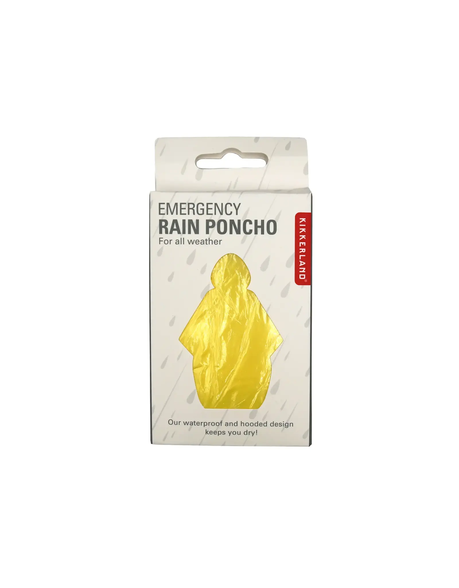 Kikkerland Kikkerland Emergency Rain Poncho