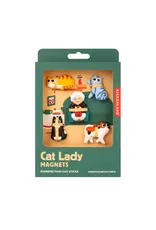 Kikkerland Kikkerland Cat Lady Magnets