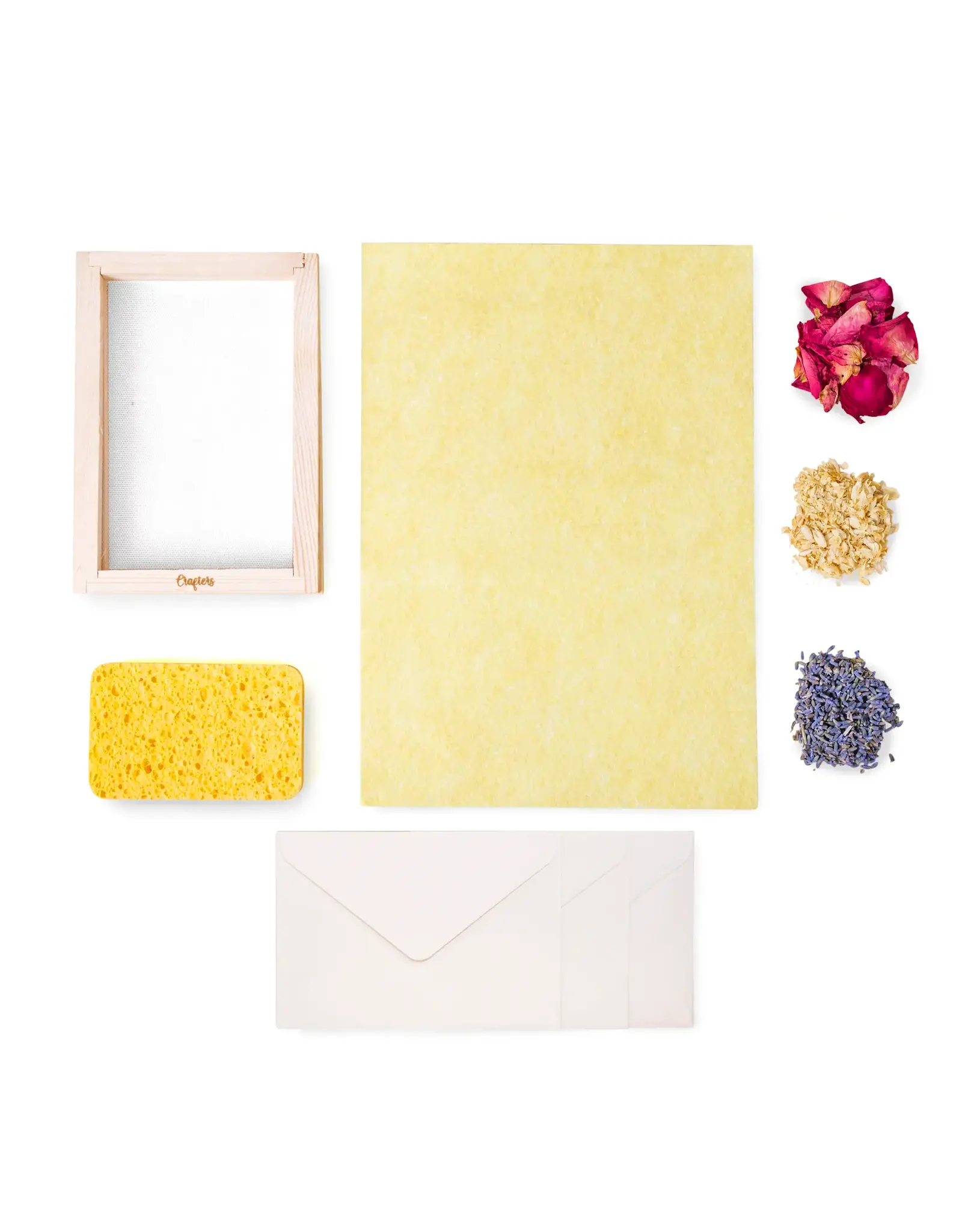 Kikkerland Kikkerland Crafters Flower Paper Kit