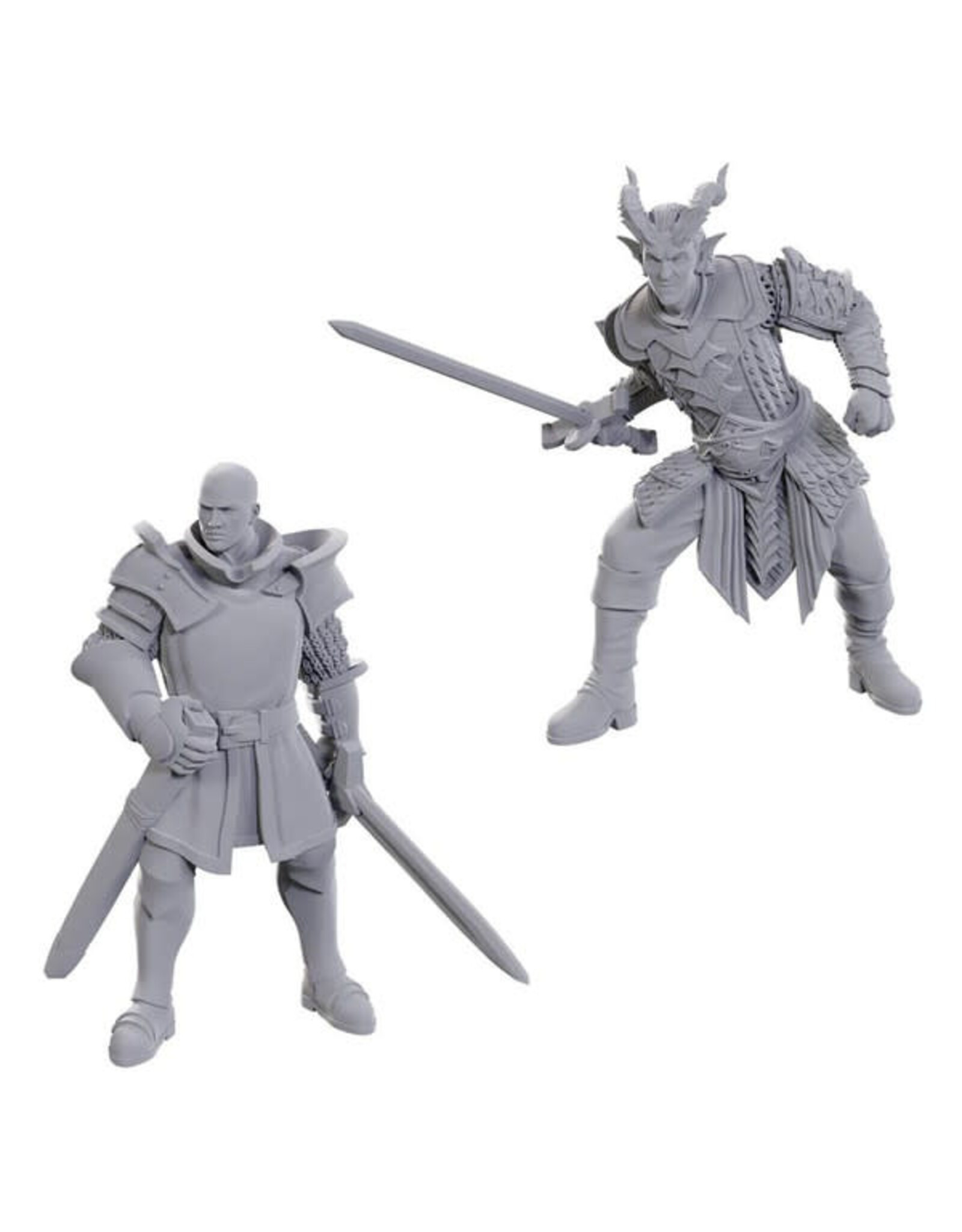 WIZKIDS D&D Nolzur's Marvelous Miniatures Special Edition Baldur's Gate  Ulder Ravengard & Zevlor