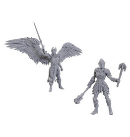 WIZKIDS D&D Nolzur's Marvelous Miniatures Special Edition Baldur's Gate  Dame Aylin & Minthara