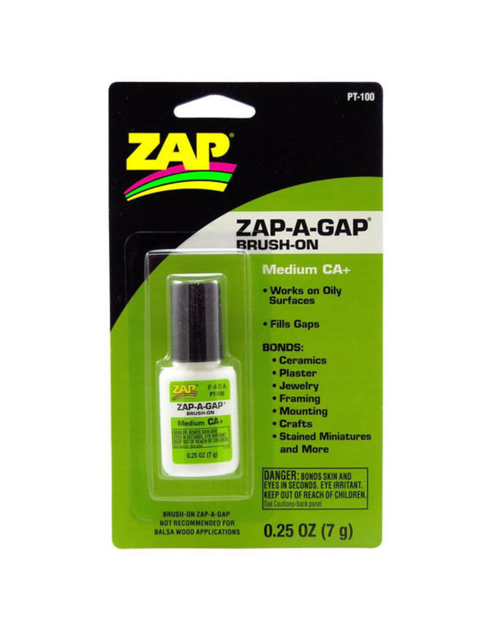 Zap-A-Gap Zap-a-Gap CA+ Super Glue Brush-On 1/4oz