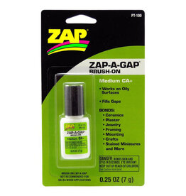 Zap-A-Gap Zap-a-Gap CA+ Super Glue Brush-On 1/4oz