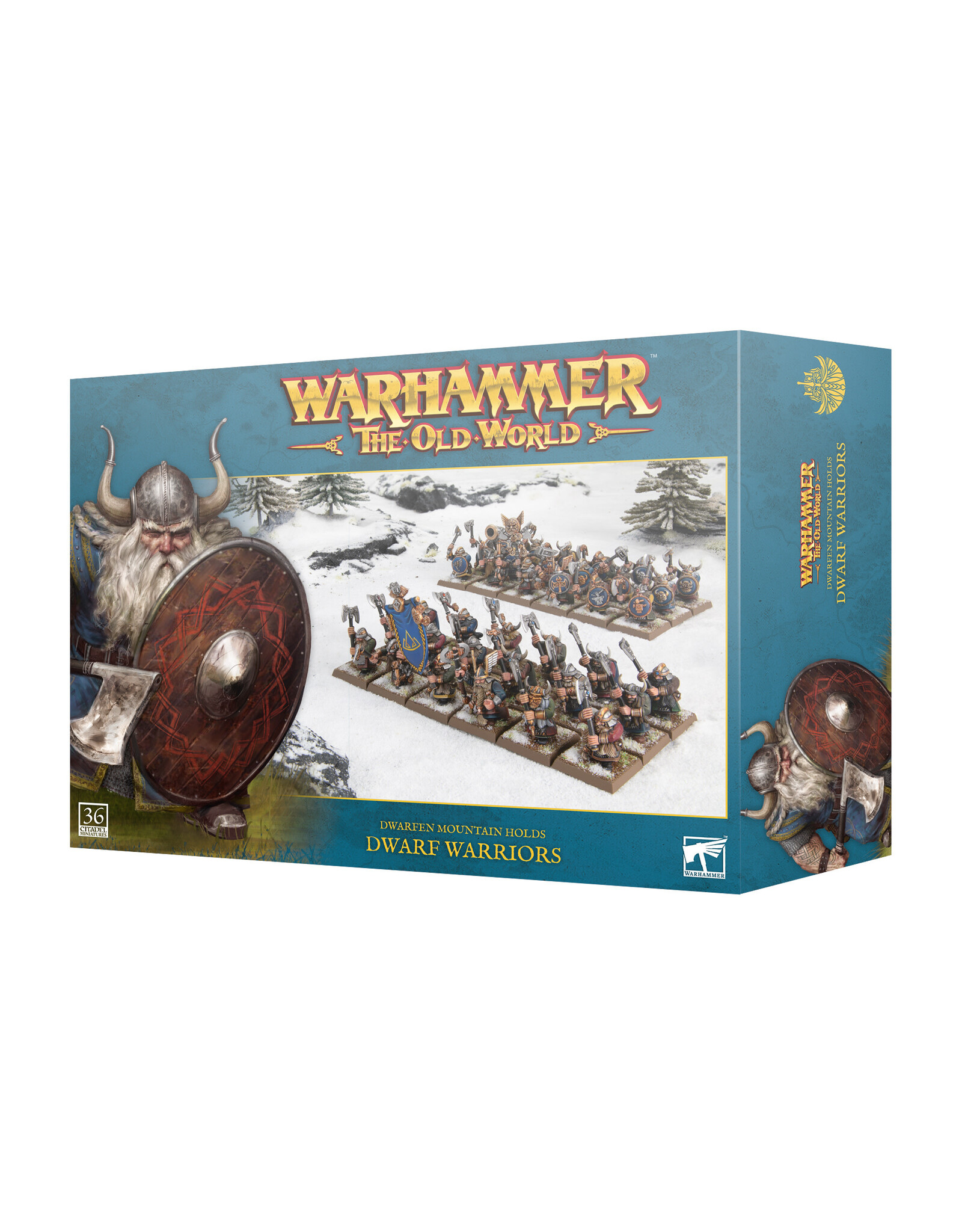 Games Workshop Dwarfen Mountain Hold Dwarf Warriors