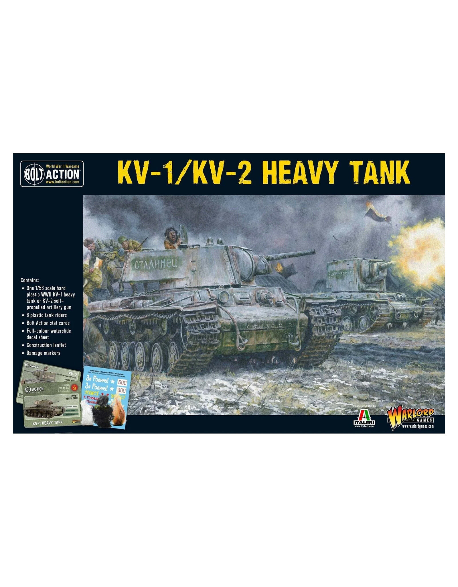 Bolt Action KV1/2 Heavy Tank
