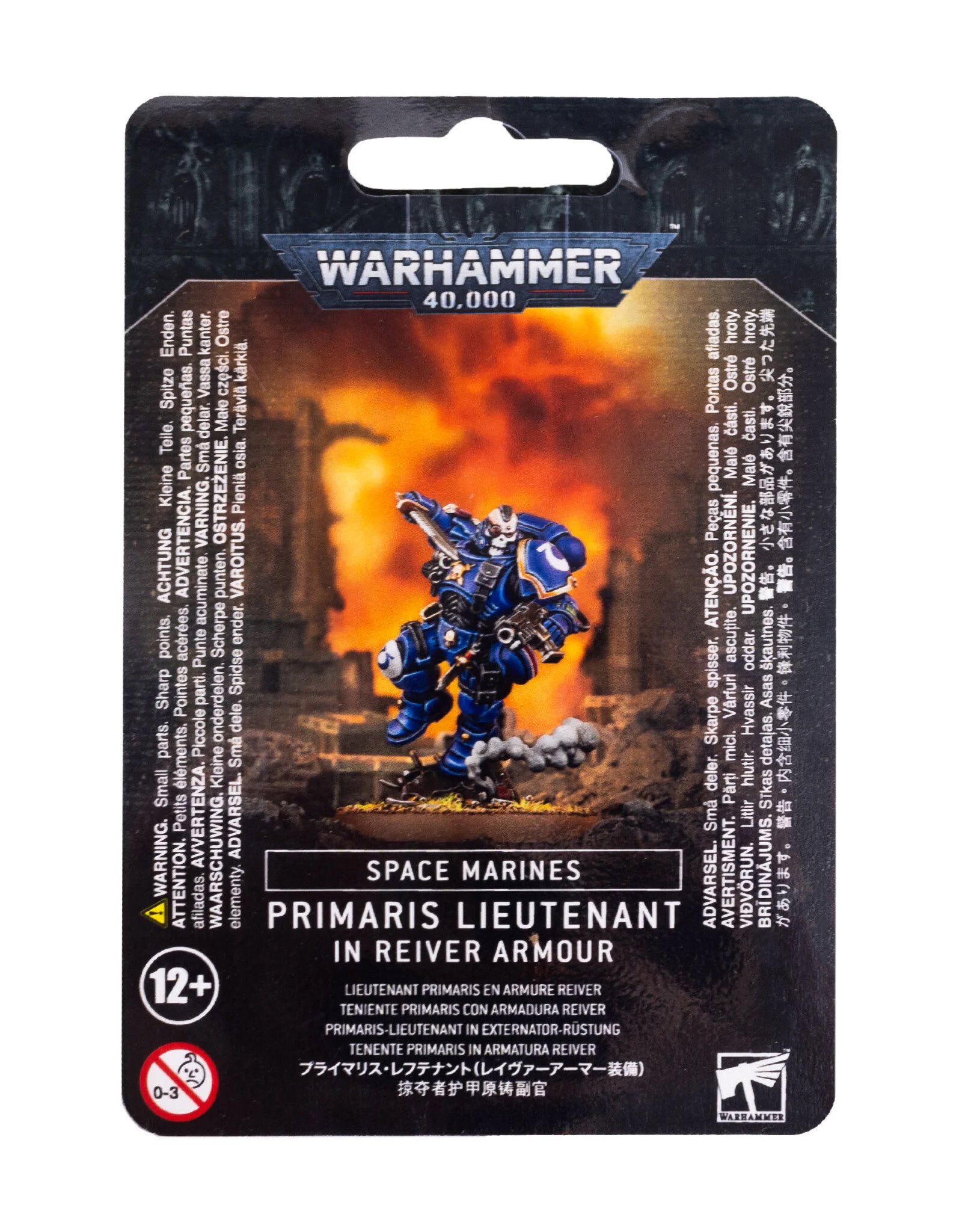 Games Workshop Space Marines Primaris Lieutenant in Reiver Armour