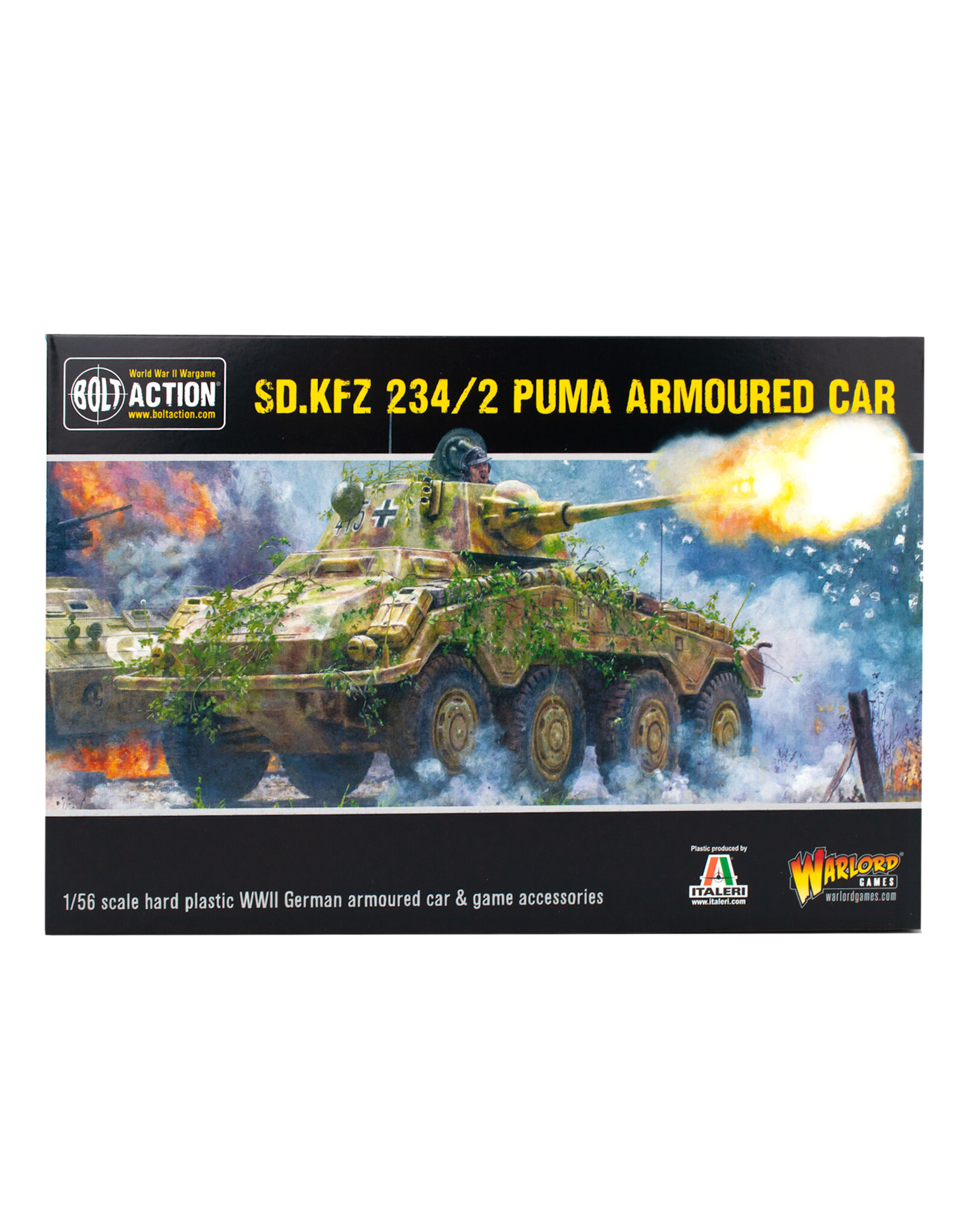 Bolt Action Puma Sd.Kfz 234/2 Armoured Car