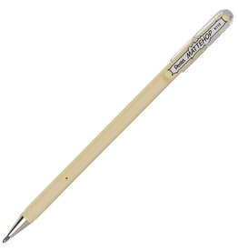 Pentel Mattehop Gel Pen, Ivory White