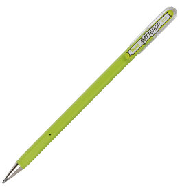 Pentel Mattehop Gel Pen, Yellow Green