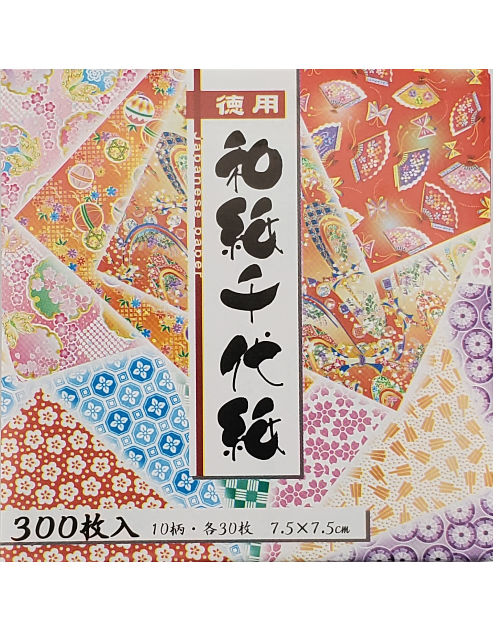 AITOH Aitoh Origami Paper, Washi Chiyogami Twinkle, 10 Patterns