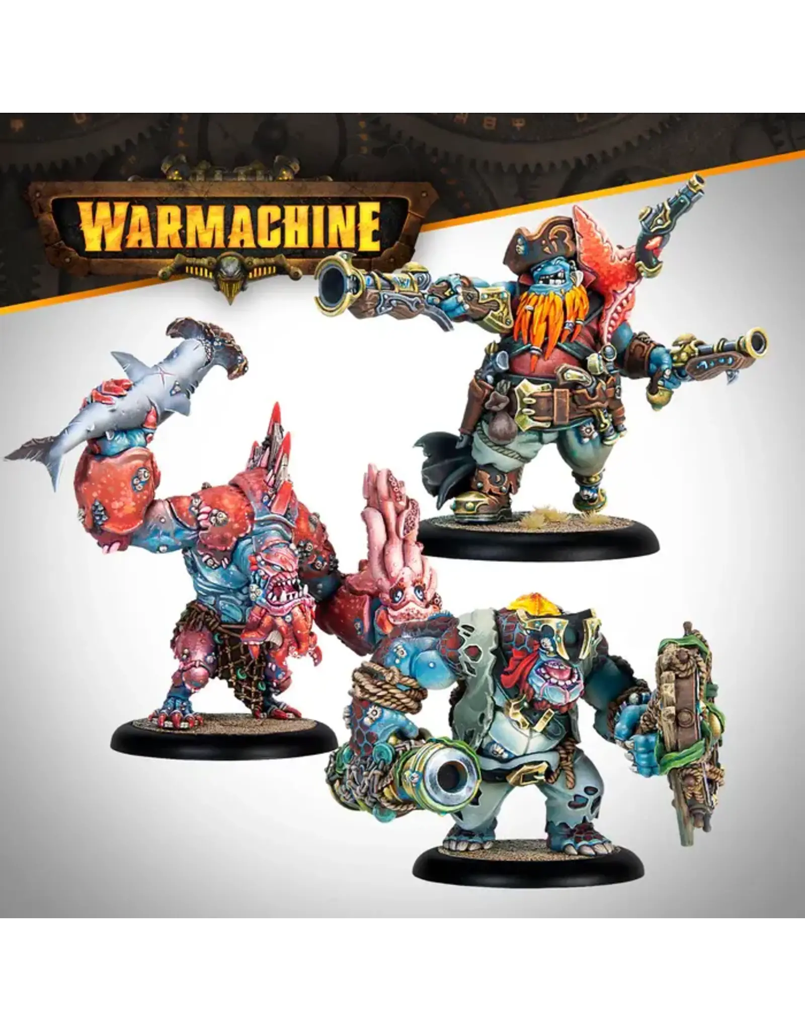 Warmachine Southern Kriels Brineblood Marauders Battlegroup Box