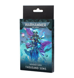 Games Workshop Datasheet Cards Thousand Sons