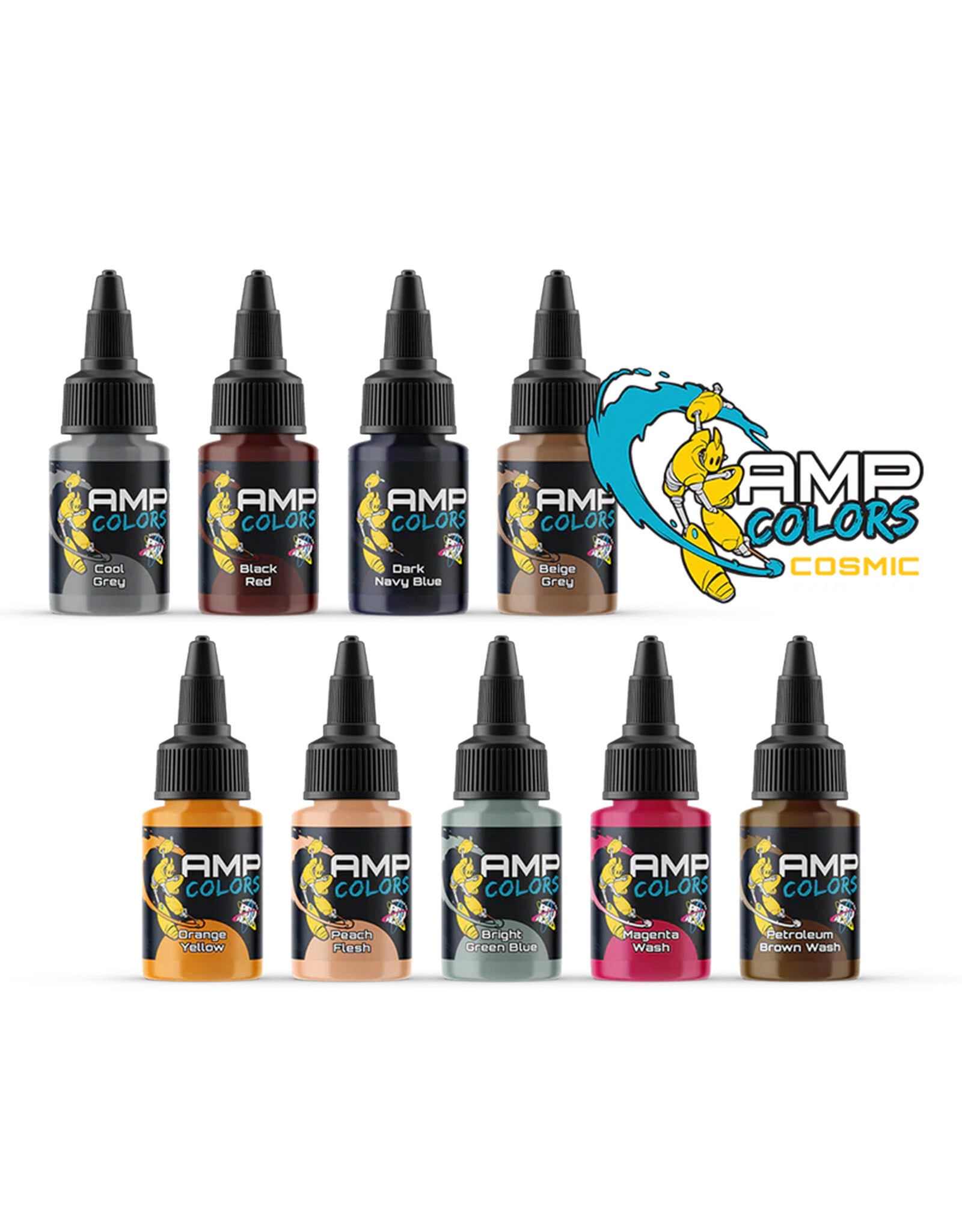 Monument Hobbies ProAcyl AMP Colors Cosmic Paint Set #1