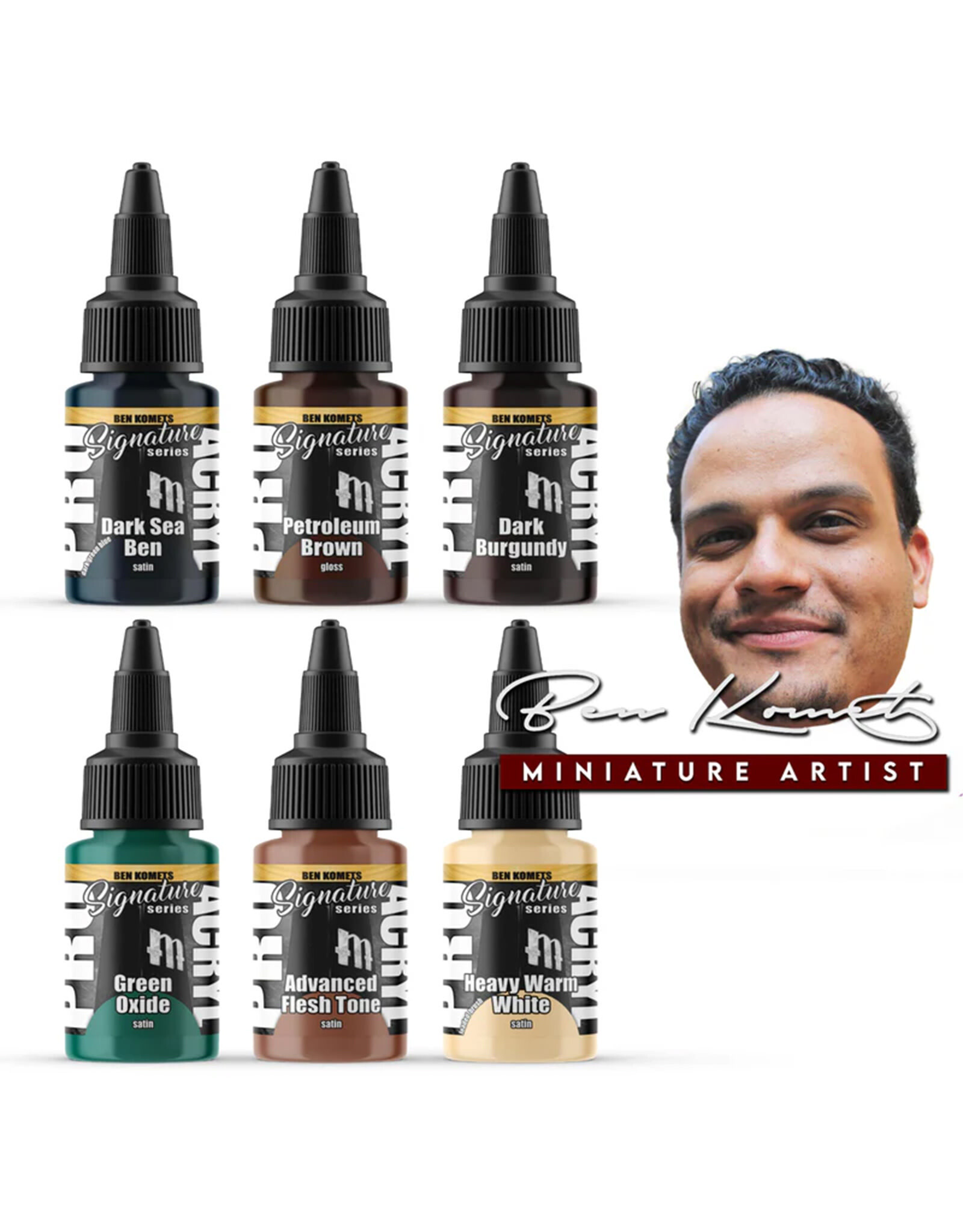 Monument Hobbies Pro Acryl Signature Series Set 3 - Ben Komets