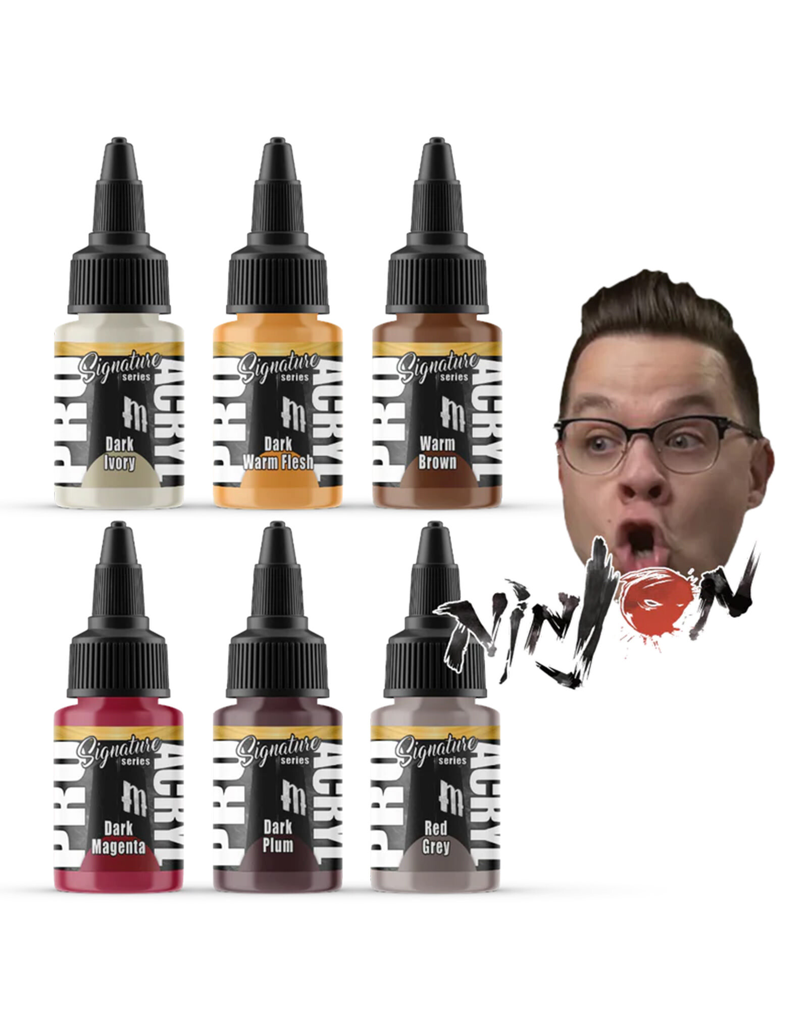Monument Hobbies Pro Acryl Signature Series Set 2 - Ninjon