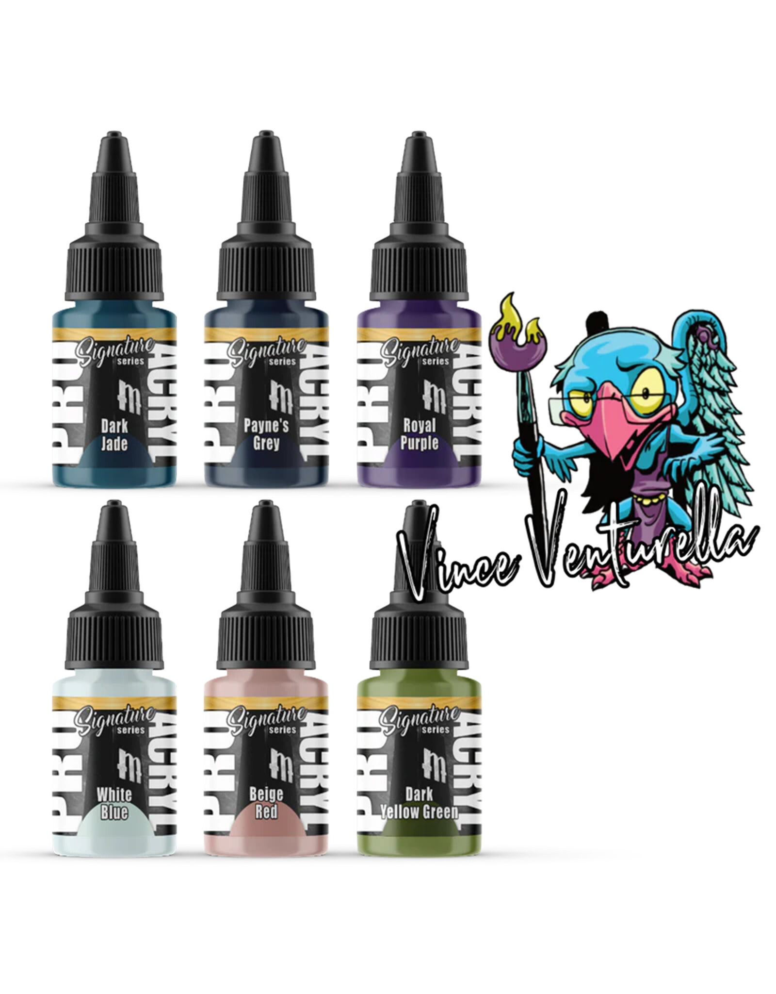 Monument Hobbies Pro Acryl Signature Series Set 1 - Vince Venturella