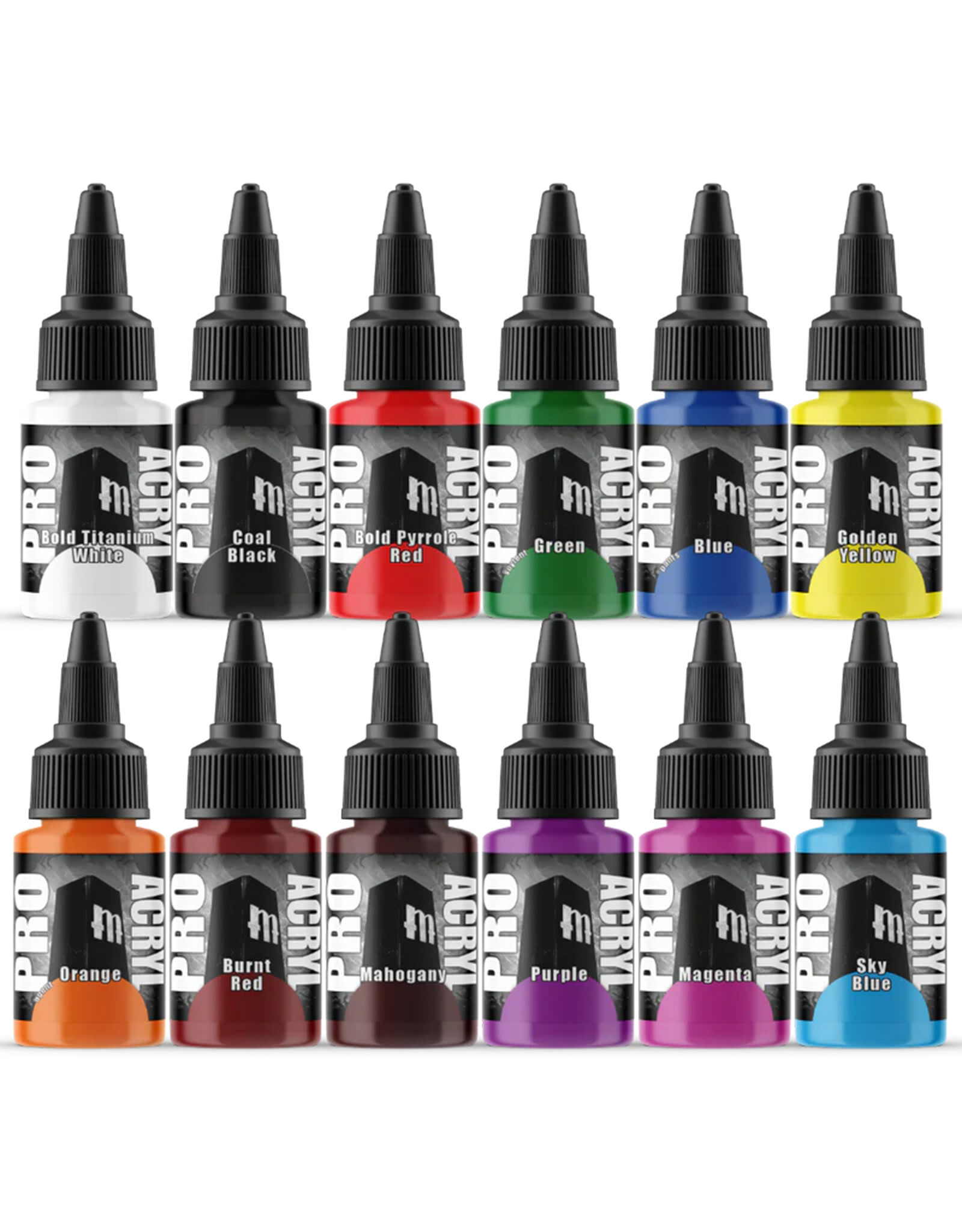 Monument Hobbies Pro Acryl Base Set