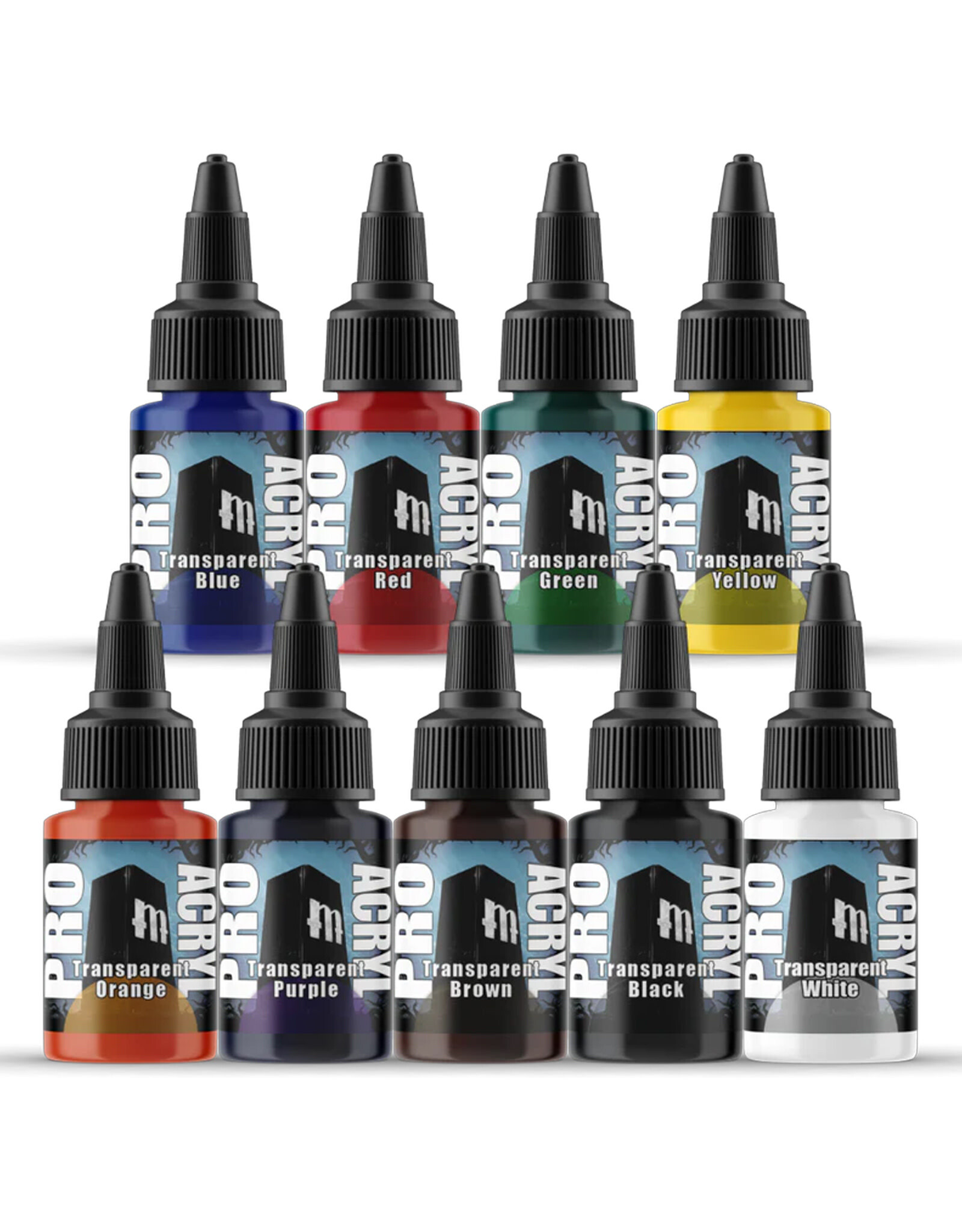 Monument Hobbies Pro Acryl Expansion Set #2 - Transparents!