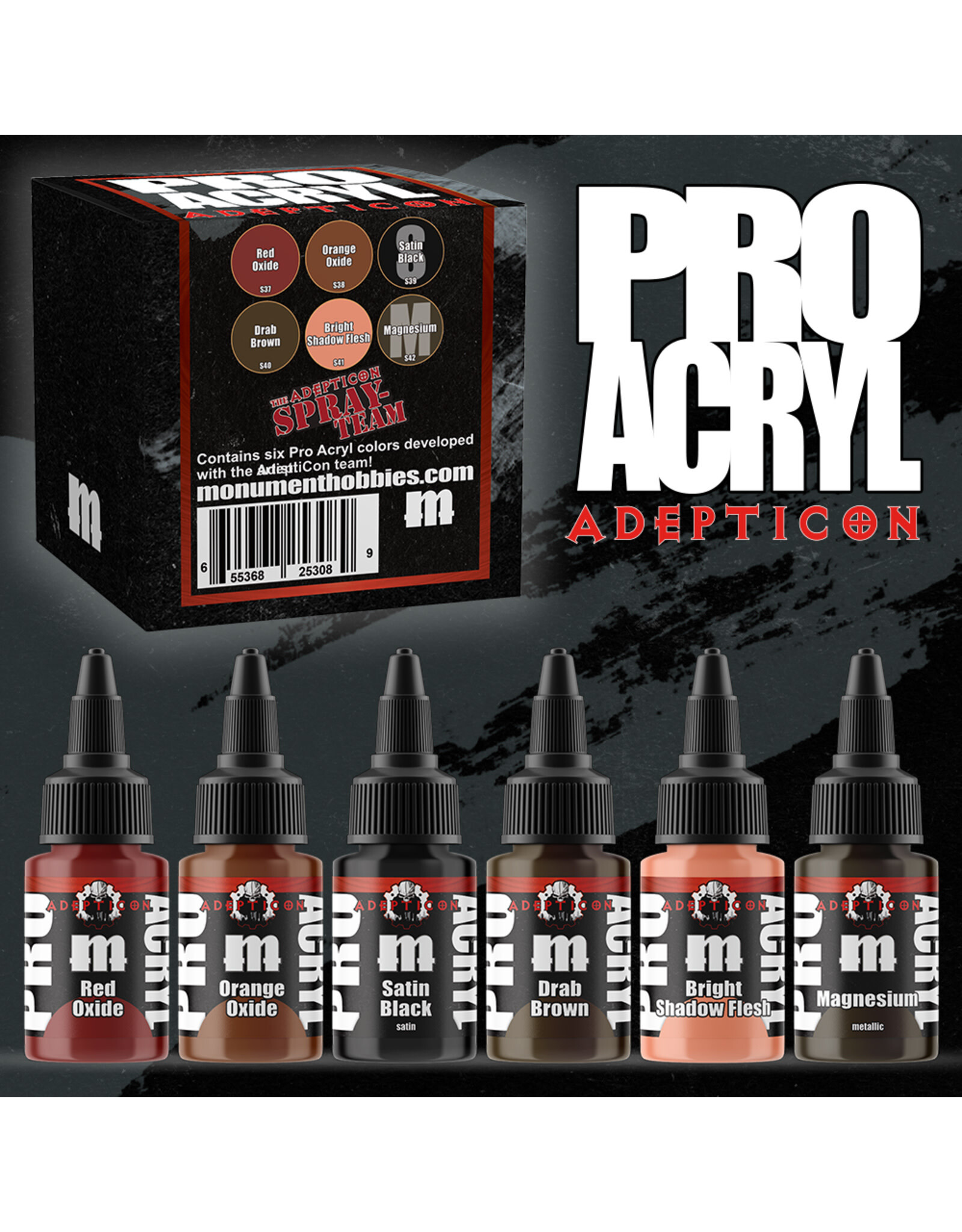 Monument Hobbies Pro Acryl AdeptiCon Paint Set
