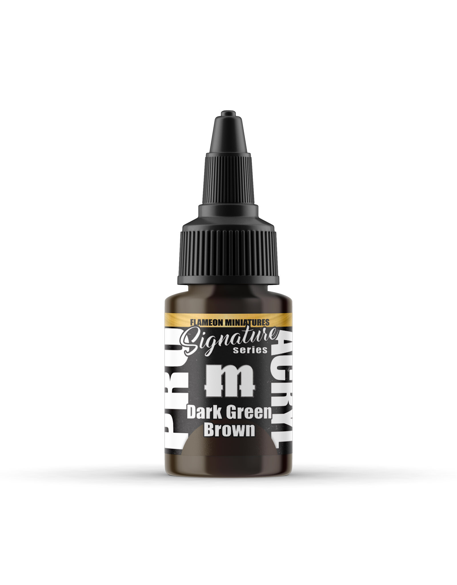 Monument Hobbies Pro Acryl Flameon Dark Green Brown