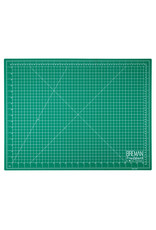 W.A. Portman WA Portman 18x24 Inch Self Healing Cutting Mat – 2-Sided 5-Ply PVC Green/Black Cutting Mats for Crafts with Non-Slip Surface & Precise Grid Lines