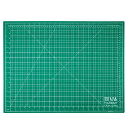 W.A. Portman WA Portman 18x24 Inch Self Healing Cutting Mat – 2-Sided 5-Ply PVC Green/Black Cutting Mats for Crafts with Non-Slip Surface & Precise Grid Lines