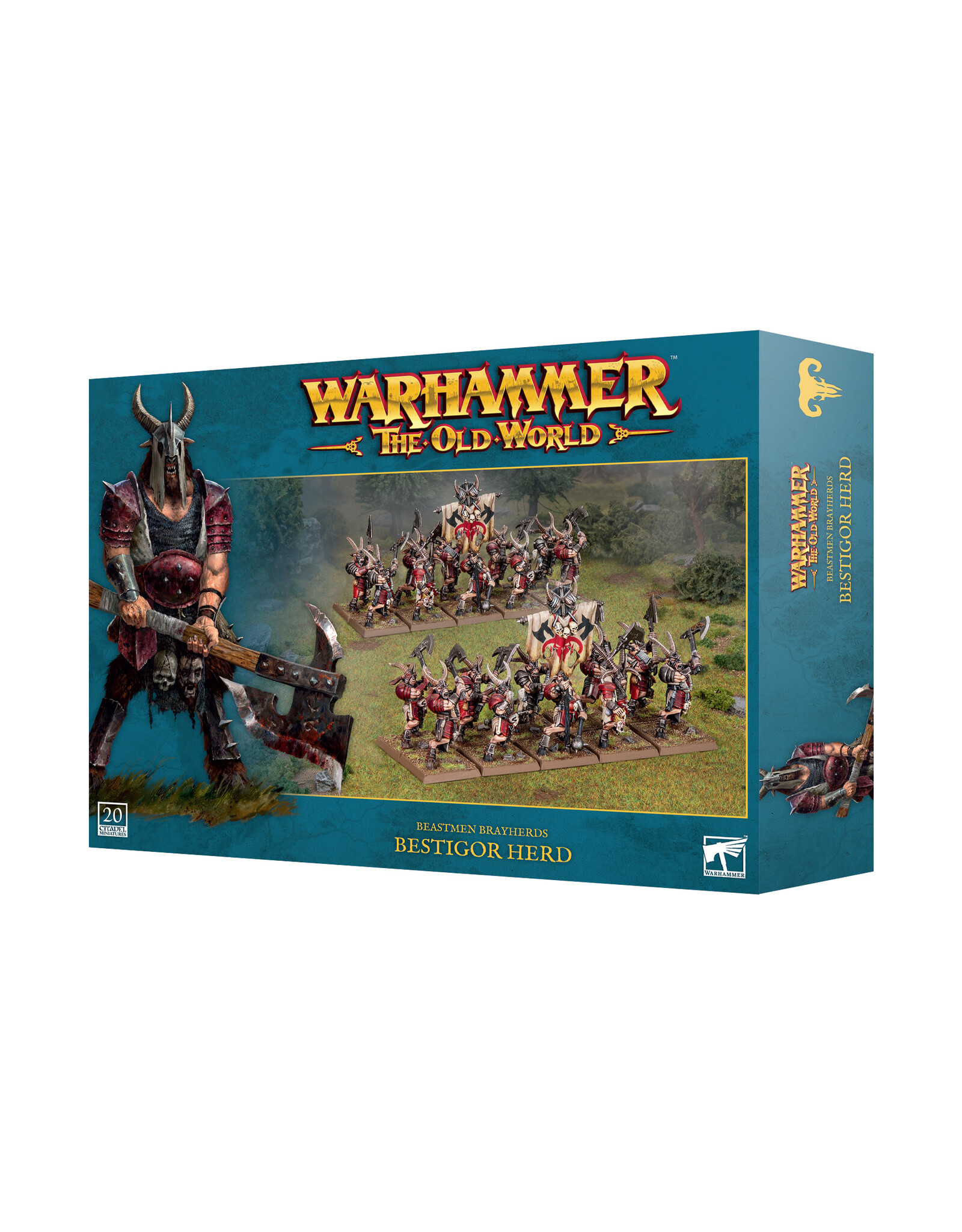 Games Workshop Beastmen Brayherds Bestigor Herd