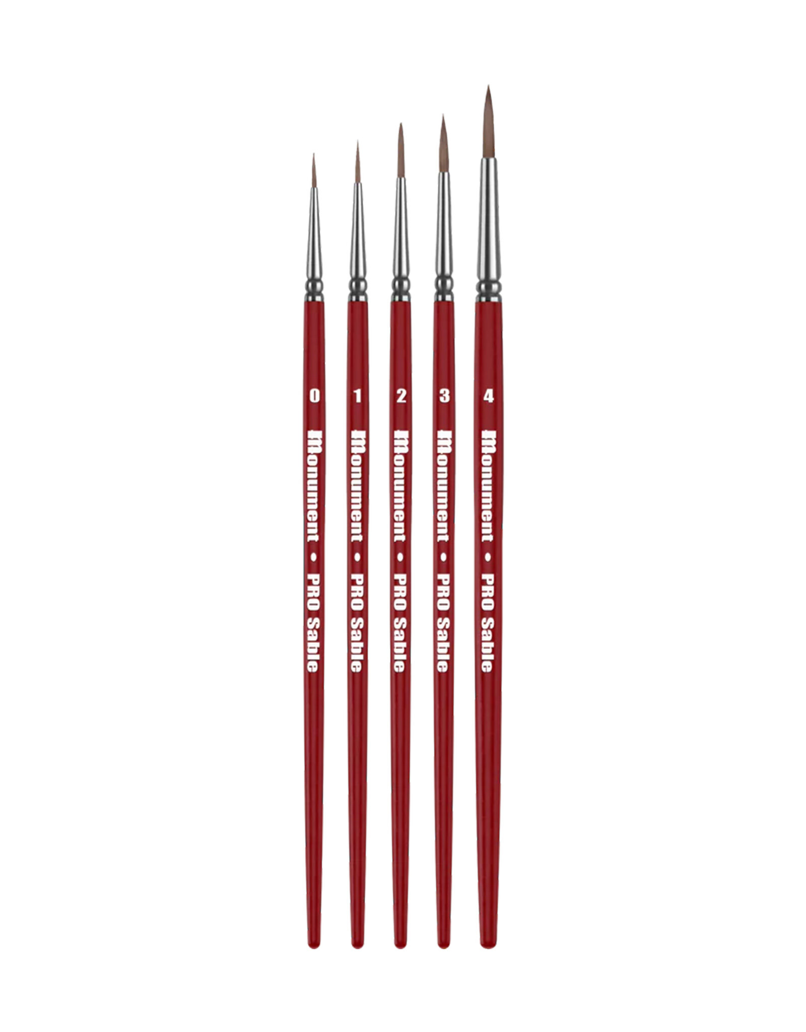 Monument Hobbies Mounumnet Hobbies Pro Sable Brush Set
