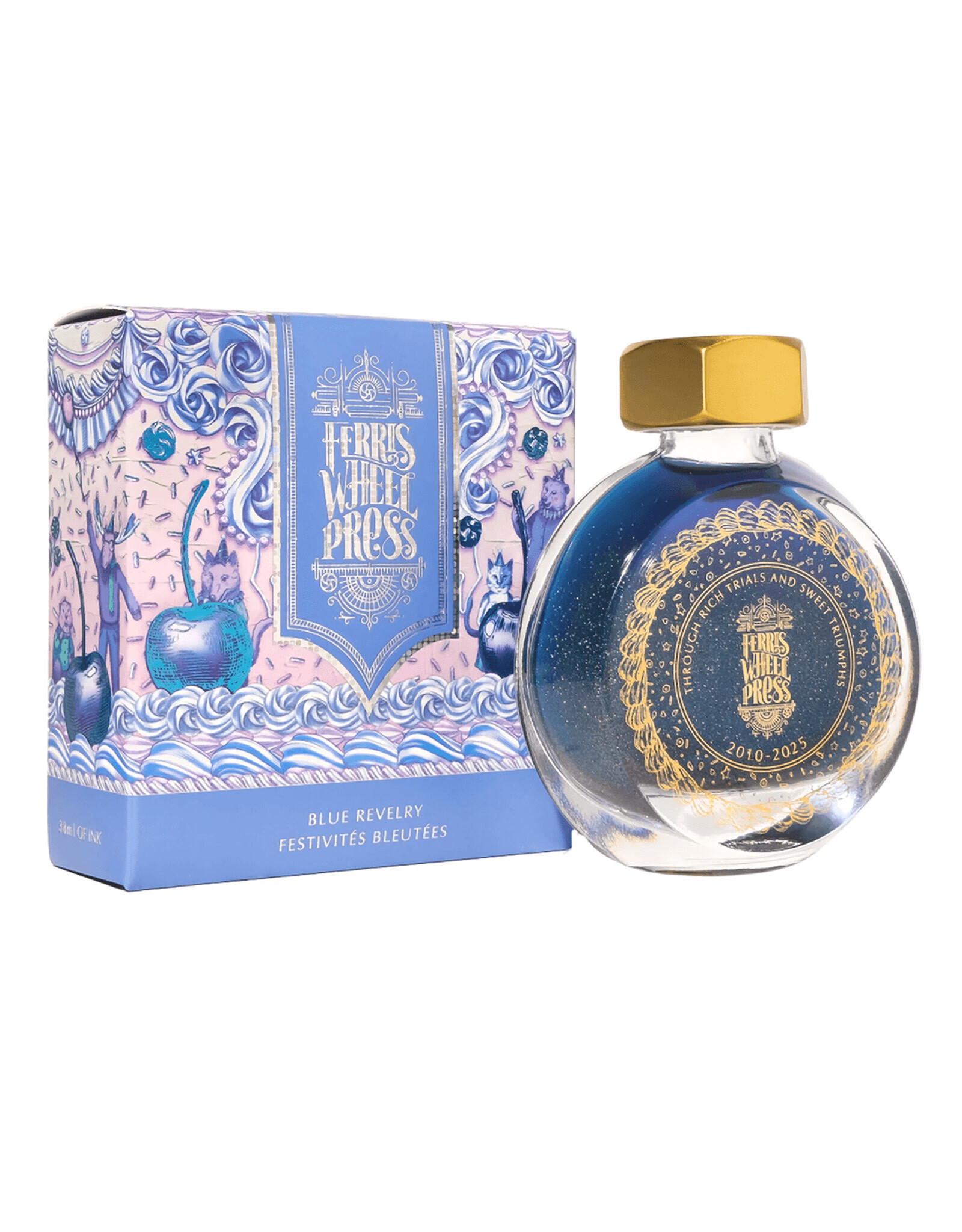 Ferris Wheel Press FWP Everyday Inks, Blue Revelry 38ml