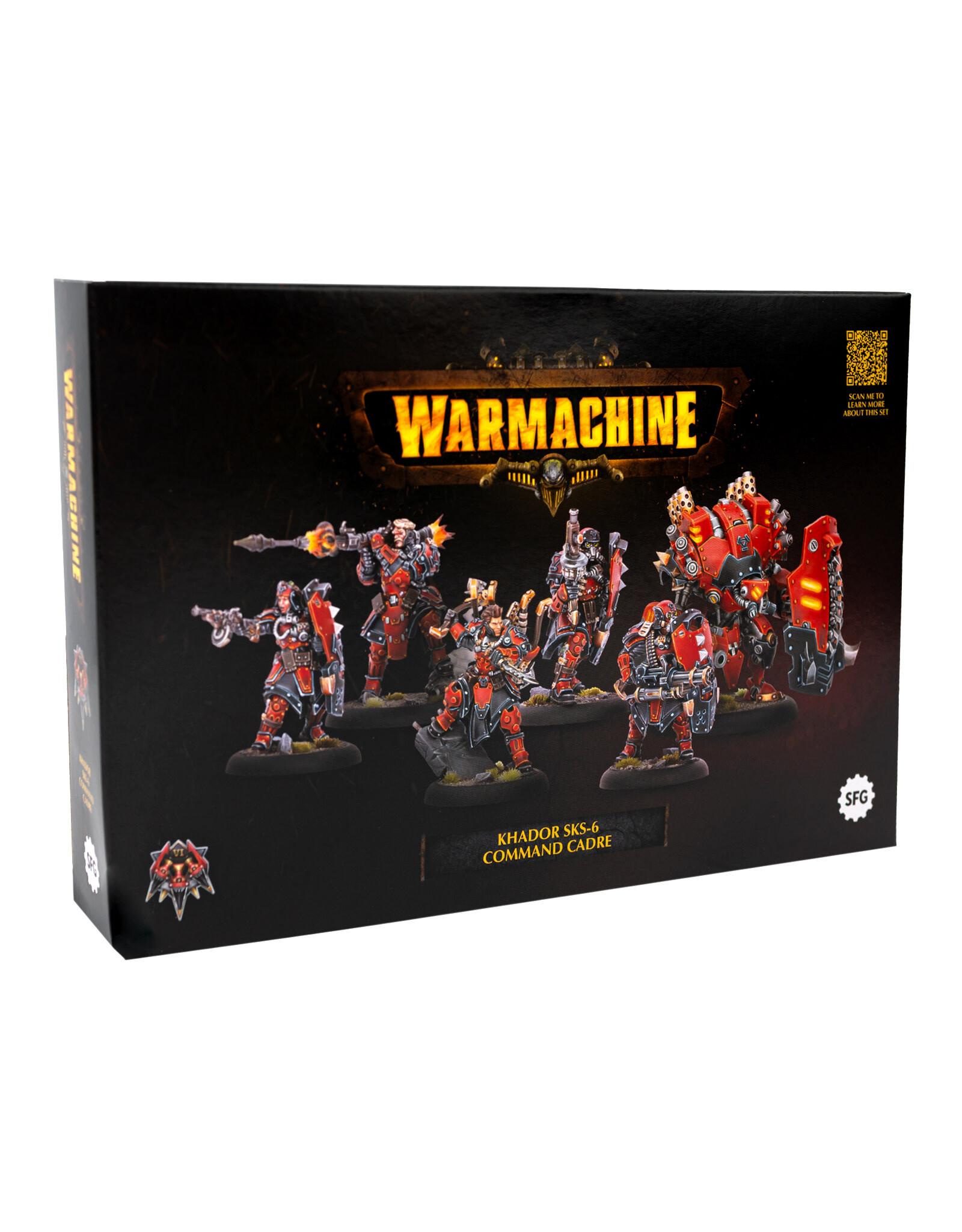 Warmachine Warmachine Khador SKS-6 Command Cadre