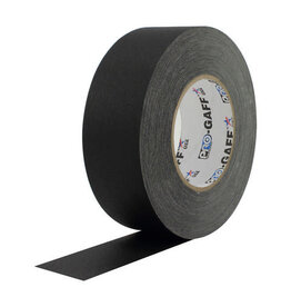 SLS ARTS INC. Pro Gaffers Cloth Tape Black 2 Inch X 25 Yards