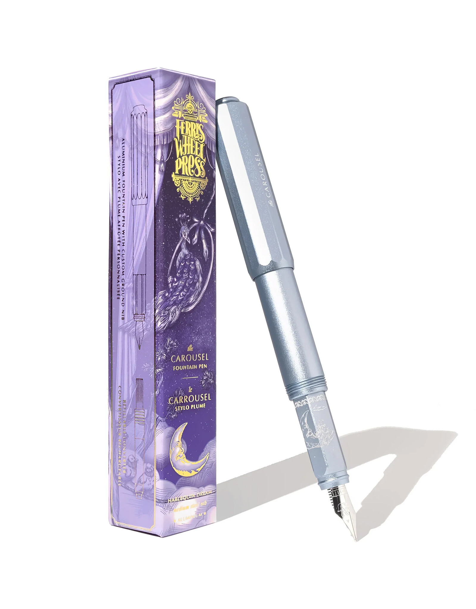 Ferris Wheel Press Carousel Fountain Pen, Harlequin Dream (F)