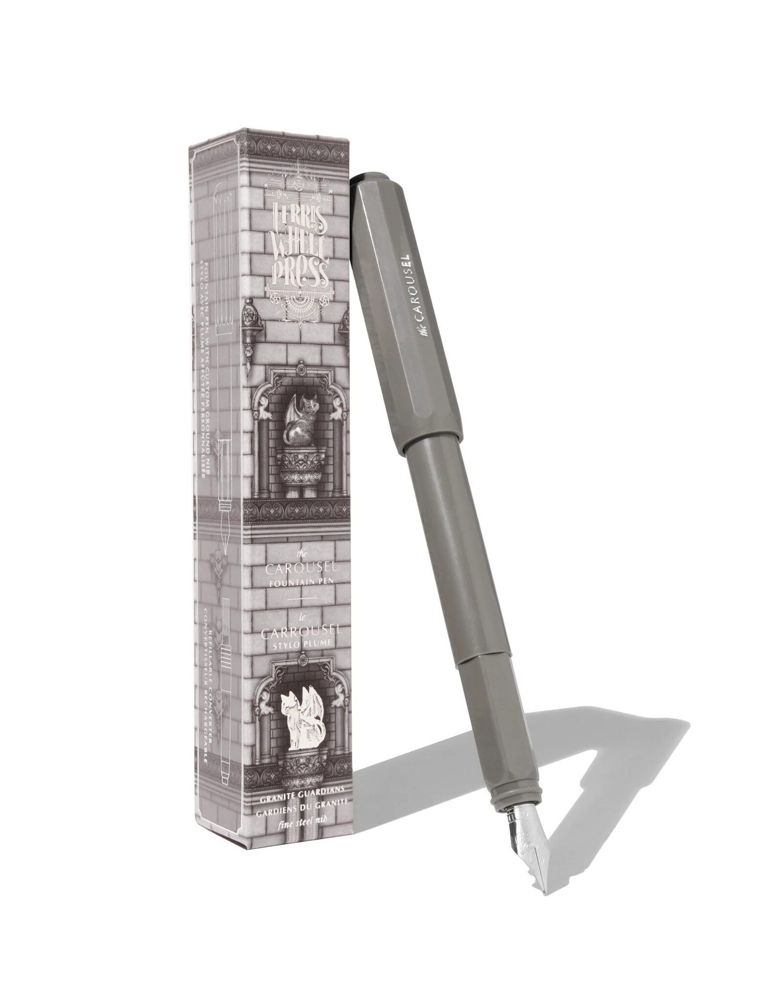 Ferris Wheel Press Carousel Fountain Pen - Granite Guardians (F)