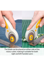W.A. Portman WA Portman 18x24" Self Healing Cutting Mat & 45mm Fabric Cutter Wheel with 5 Extra Rotary Blades for Sewing & Quilting W.A. Portman WA Portman 18x24" Self Healing Cutting Mat & 45mm Fabric Cutter Wheel with 5 Extra Rotary Blades for Sewing & Quilting