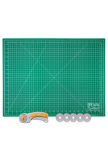 W.A. Portman WA Portman 18x24" Self Healing Cutting Mat & 45mm Fabric Cutter Wheel with 5 Extra Rotary Blades for Sewing & Quilting W.A. Portman WA Portman 18x24" Self Healing Cutting Mat & 45mm Fabric Cutter Wheel with 5 Extra Rotary Blades for Sewing & Quilting
