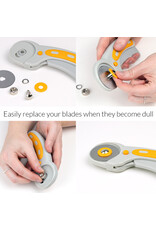 W.A. Portman WA Portman 12x18" Self Healing Cutting Mat & 45mm Rotary Cutter Set with 5 Extra Blades – 6x18 Acrylic Quilting Rulers W.A. Portman WA Portman 12x18" Self Healing Cutting Mat & 45mm Rotary Cutter Set with 5 Extra Blades – 6x18 Acrylic Quilting Rulers