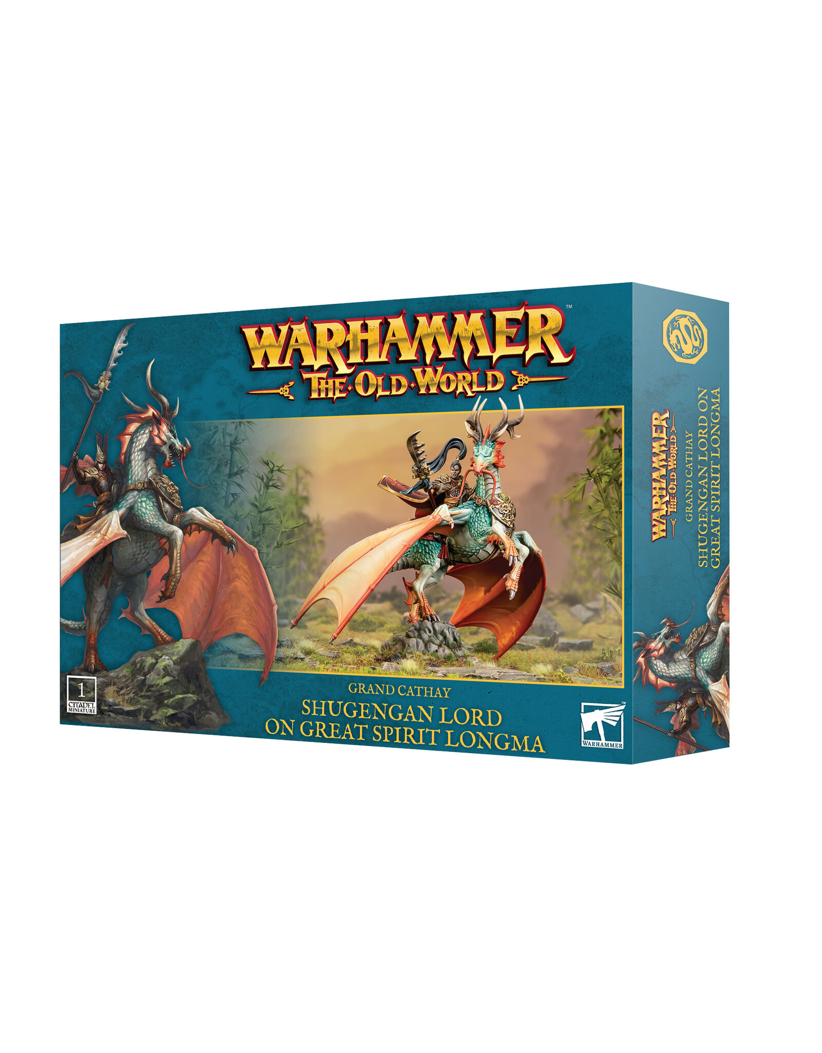 Games Workshop Grand Cathay Shugengan Lord On Great Spirit Longma