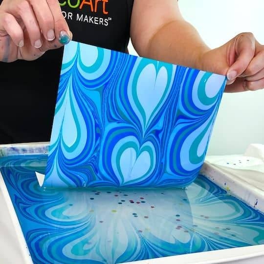 Dive Into Summer with Water Marbling Magic!