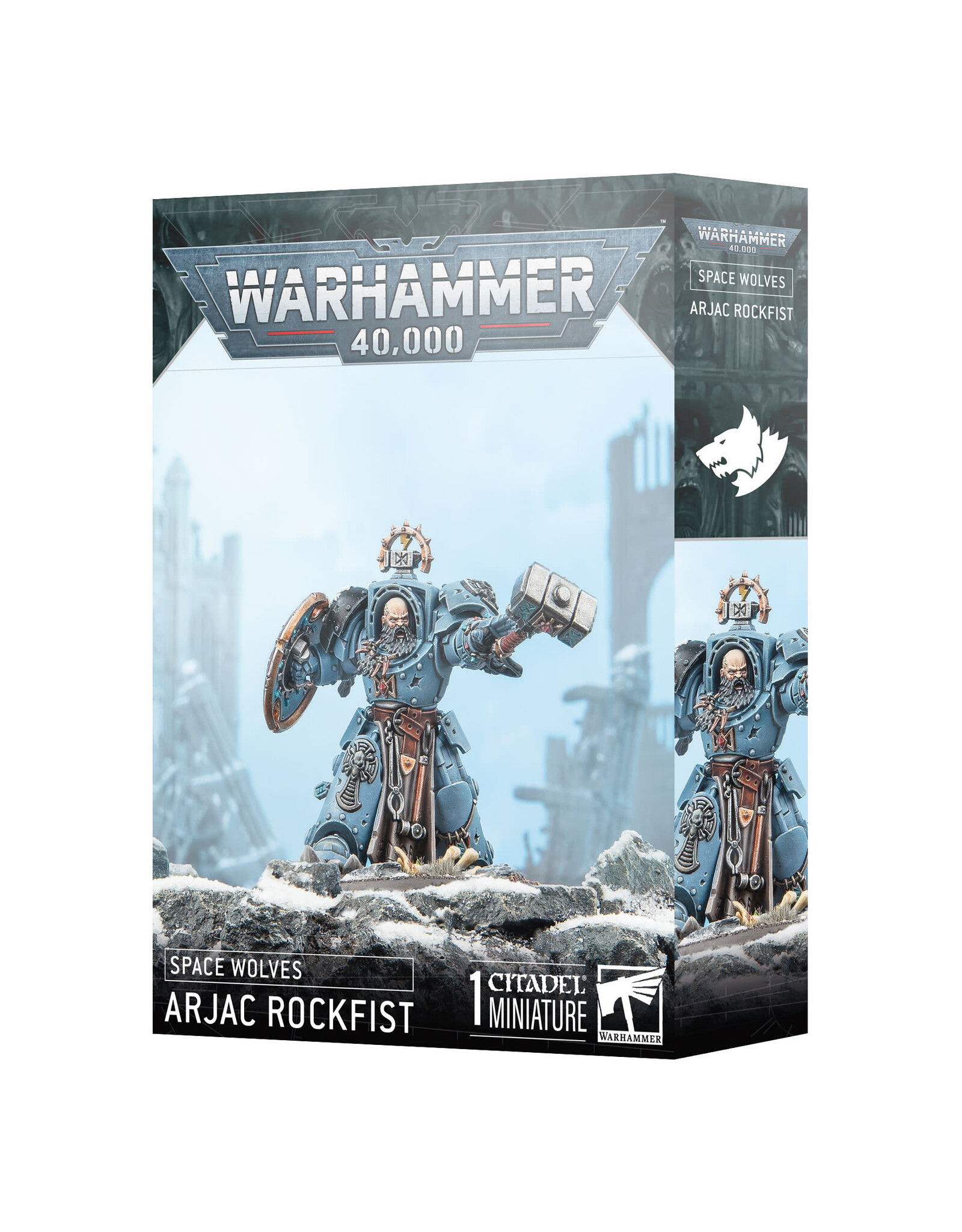 Games Workshop Space Wolves Arjac Rockfist