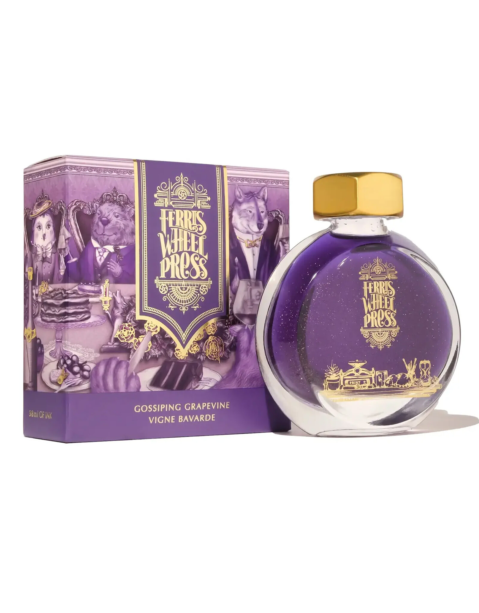 Ferris Wheel Press FWP Everyday Inks, Gossiping Grapevine 38ml