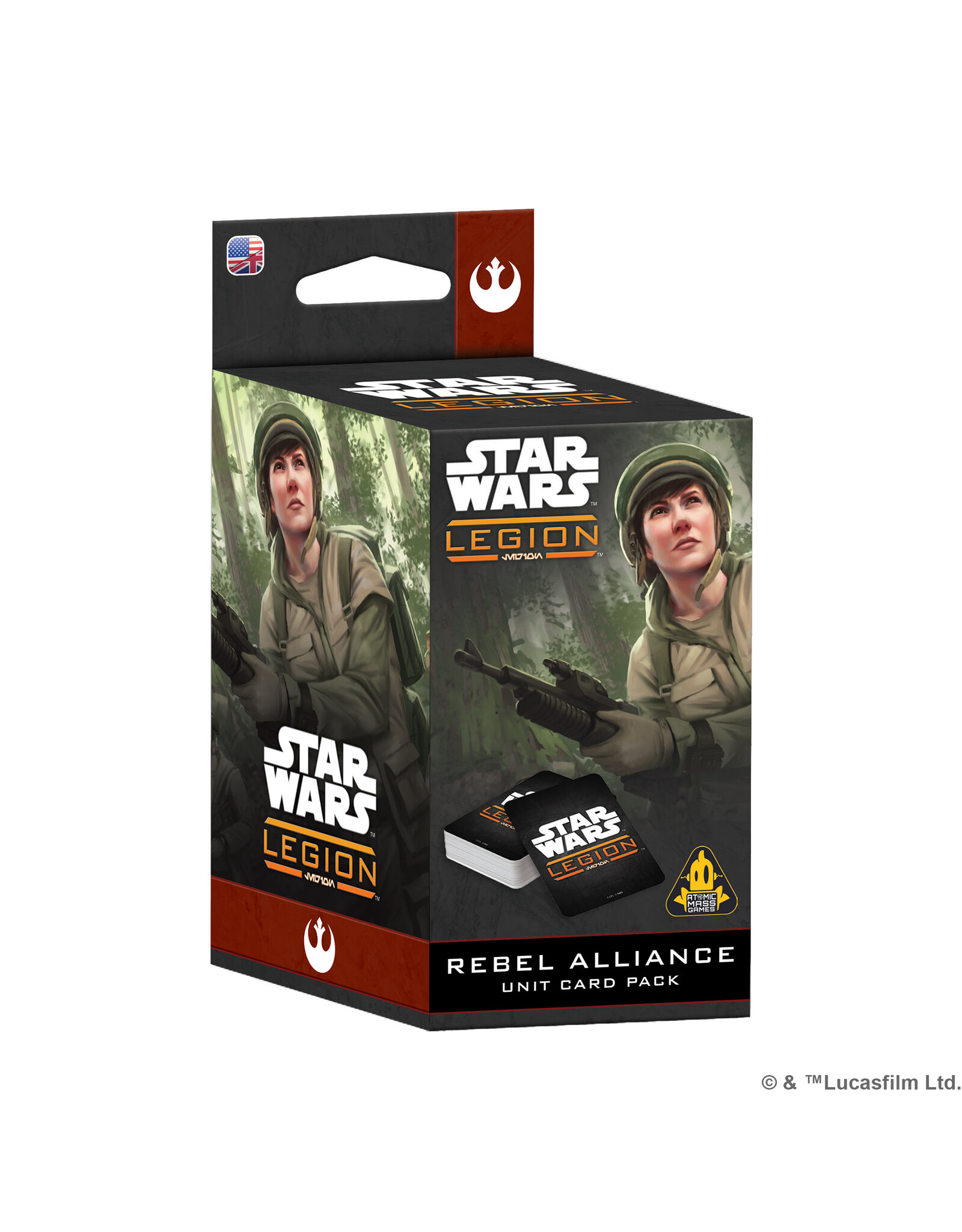 STAR WARS LEGION Star Wars Rebel Alliance Unit Card Pack